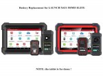 Battery Replacement for LAUNCH X431 IMMO Elite Key Programmer